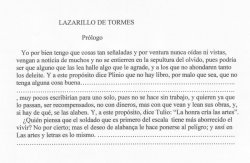 "LAZARILLO DE PORMES".- Prólogo